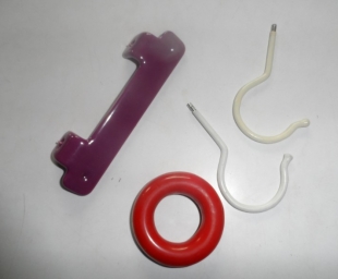 PVC plastic dip part